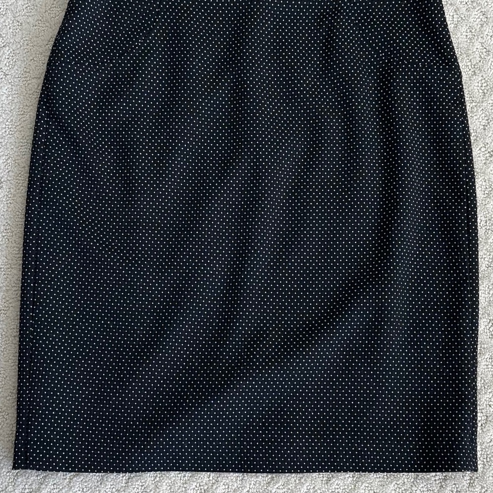 Ann Taylor Polka Dot Lace Sleeveless Sheath Dress Size 6P Office Casual Business - Picture 4 of 14